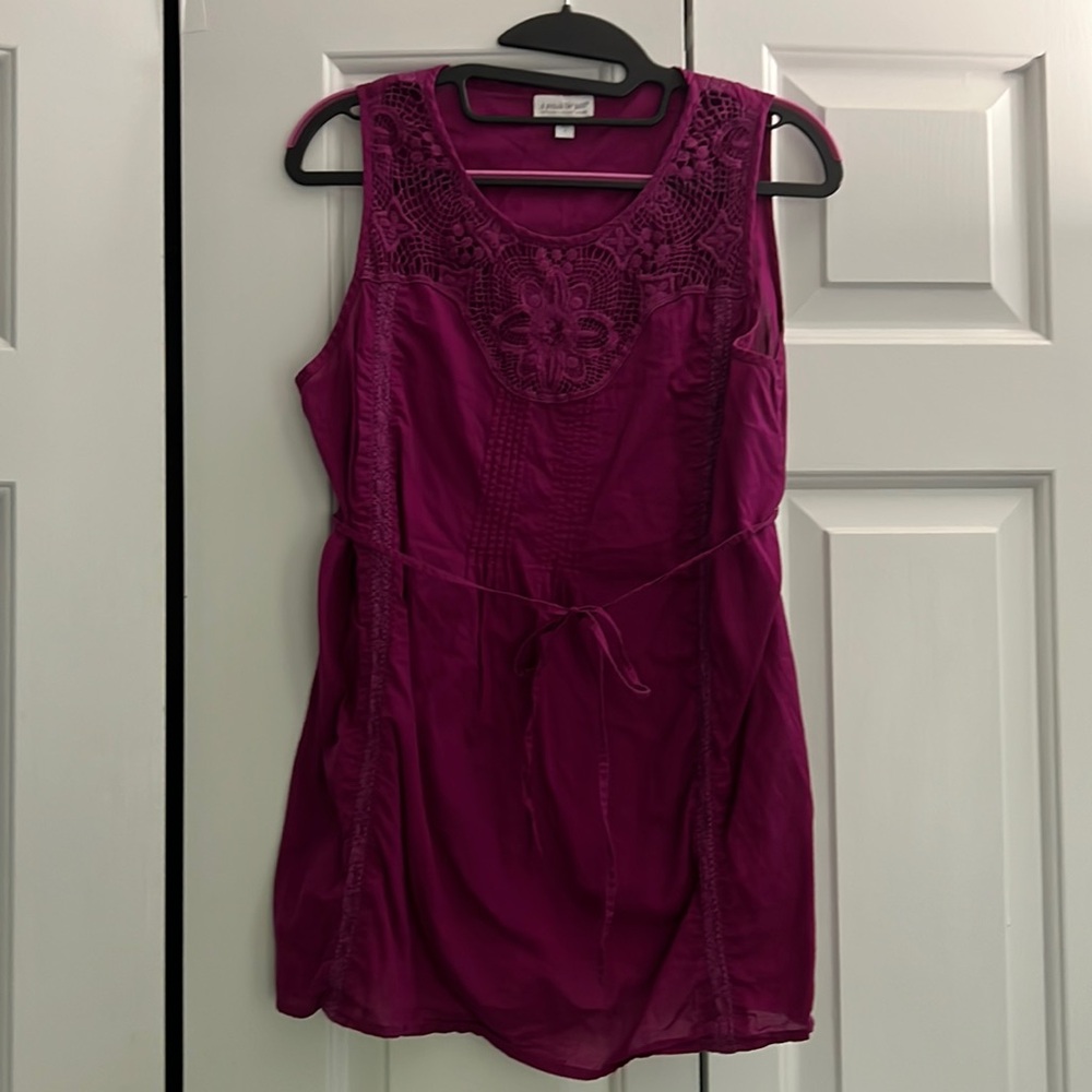 Small maternity top from A Pea in the Pod